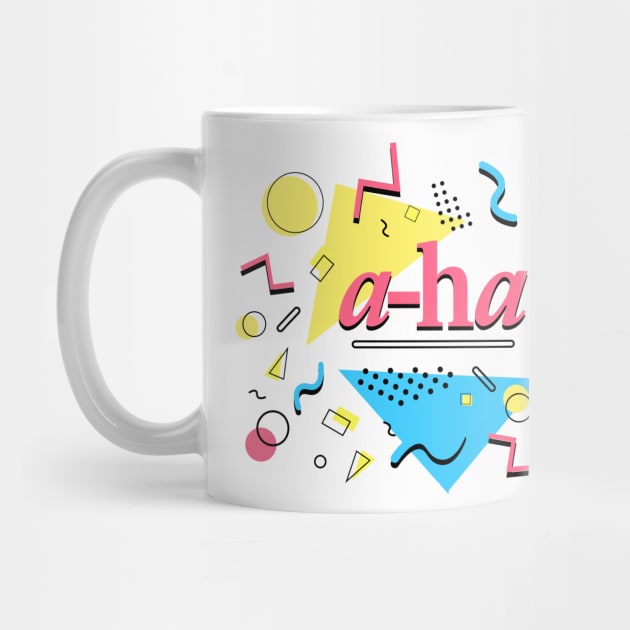 A-ha - 80s design by DoctorBlue